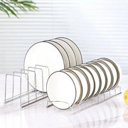 Kitchen Bowl Dish Organizer Stainless Steel Dish Holder
