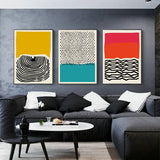 Wall Art Canvas Painting Home Decoration Modern Multicolored