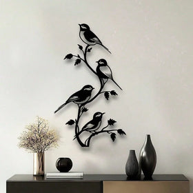 Iron Wall Art, Vintage Industrial Metal Wall Decor for Living Room