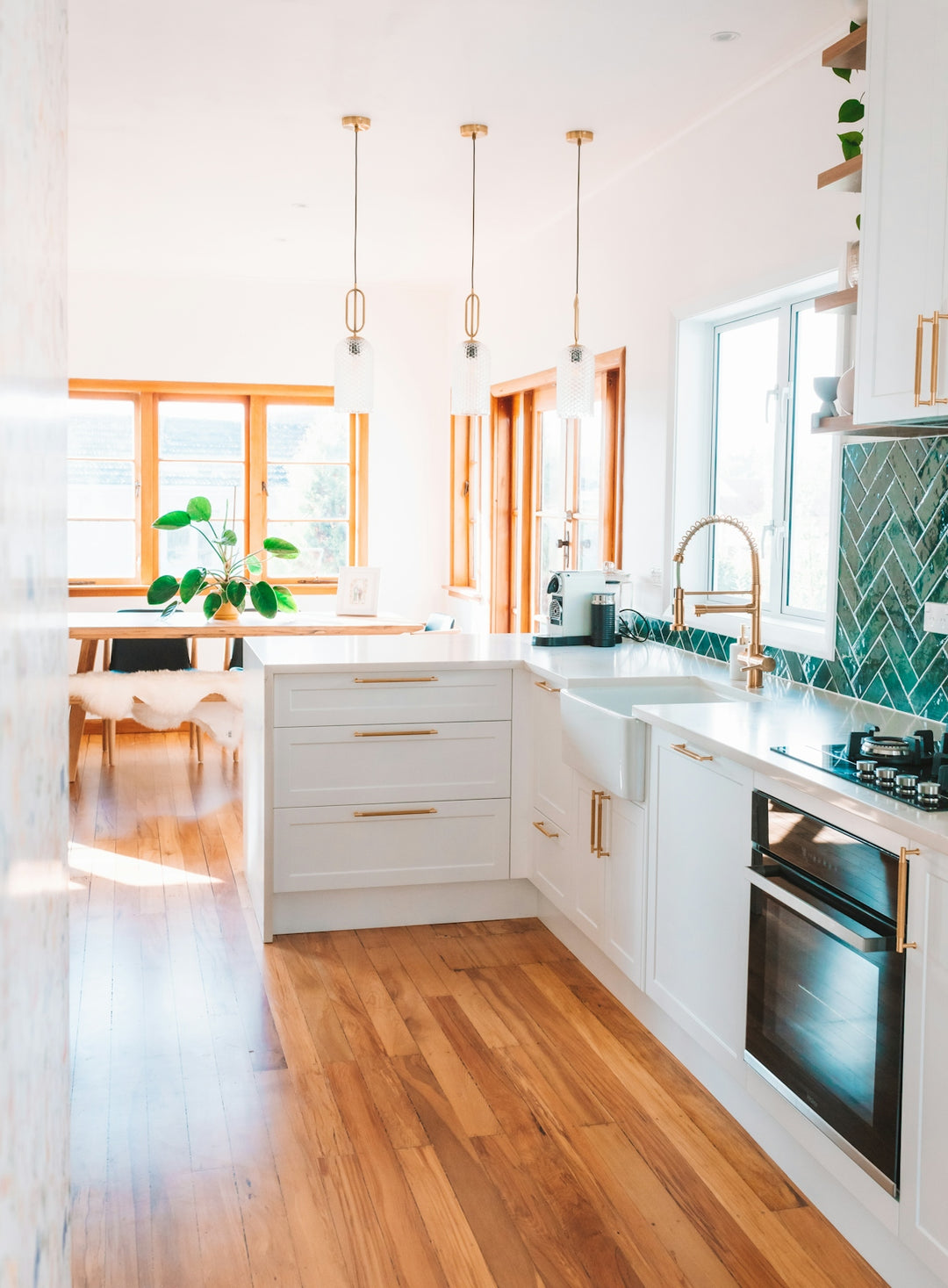 Spotless Kitchen Secrets How 2PC Coffee Rugs Keep Your Floors Pristine