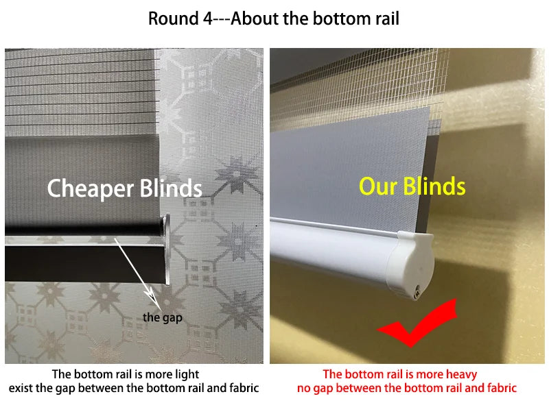 Zebra Roller Blinds Light Filtering Shades Battery Powered Electric