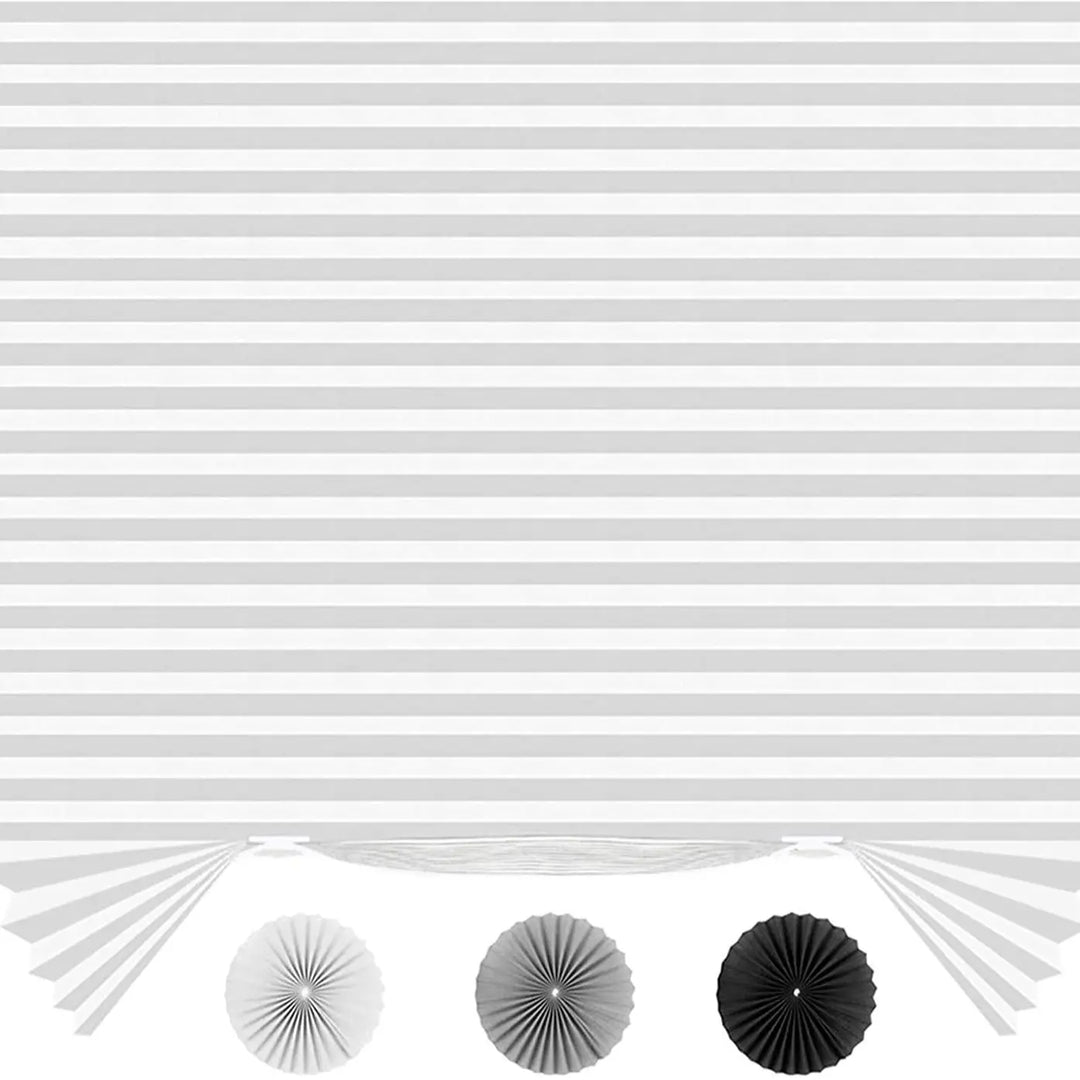 Pleated Window Shade Adhesive Blinds Light Blocking