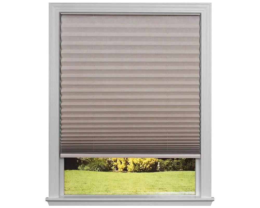 Cheap Adhesive Window Pleated Zebra Blinds