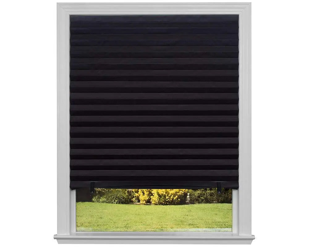 Cheap Adhesive Window Pleated Zebra Blinds