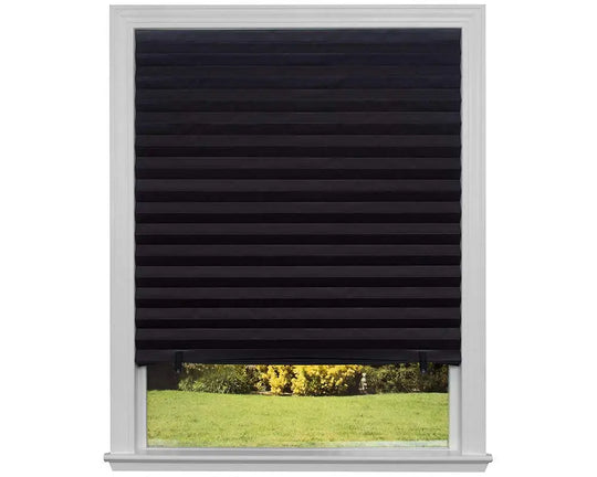 Cheap Adhesive Window Pleated Zebra Blinds