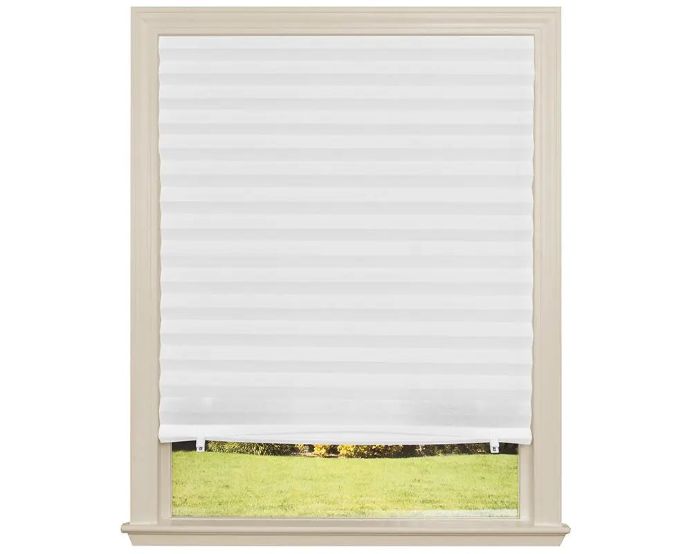 Cheap Adhesive Window Pleated Zebra Blinds