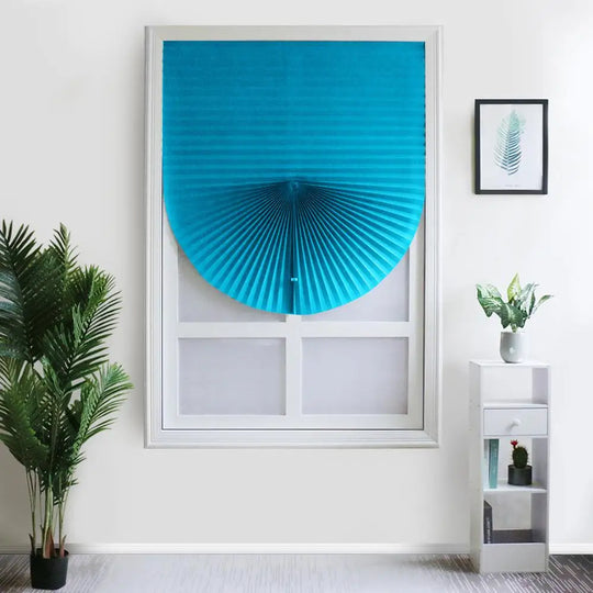 Cheap Adhesive Window Pleated Zebra Blinds