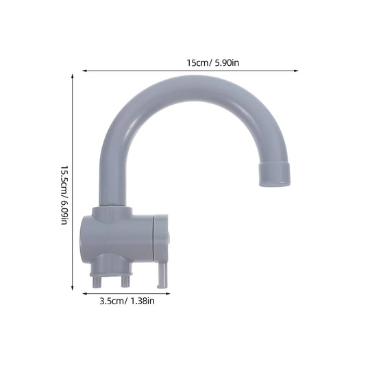 2Pcs Fun Game Faucet Kitchen Sink Toy Accessories