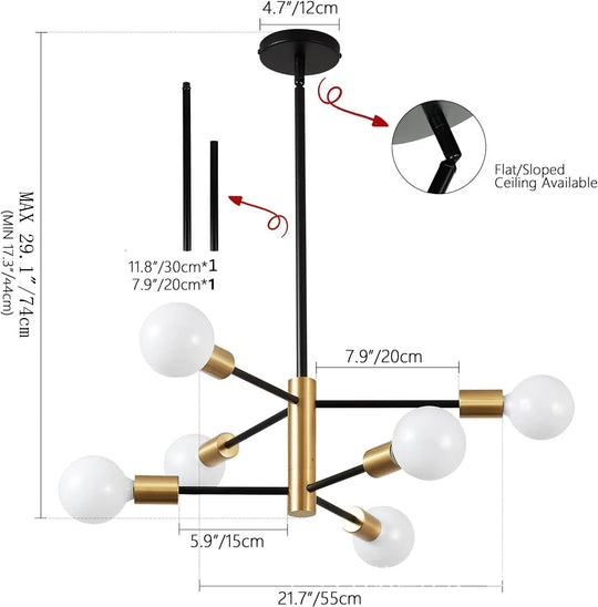 Household Living Room Chandelier Light
