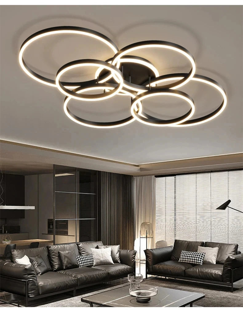 LED Indoor Ceiling Chandelier For Living Room