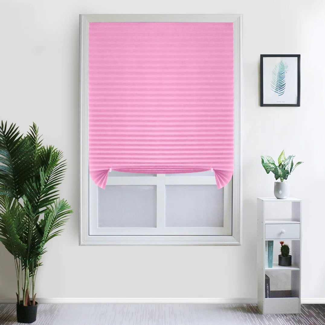 Blind for Window Self Adhesive Pleated Blinds Cordless