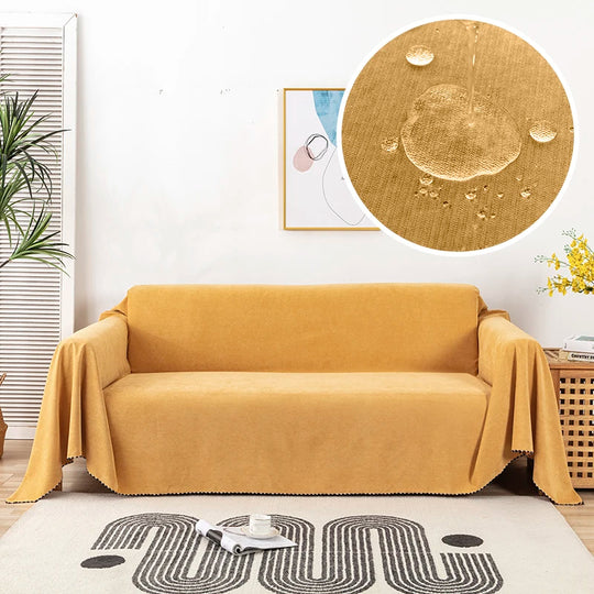 Waterproof Sofa Towel Solid Colour High Quality Sofa Cover