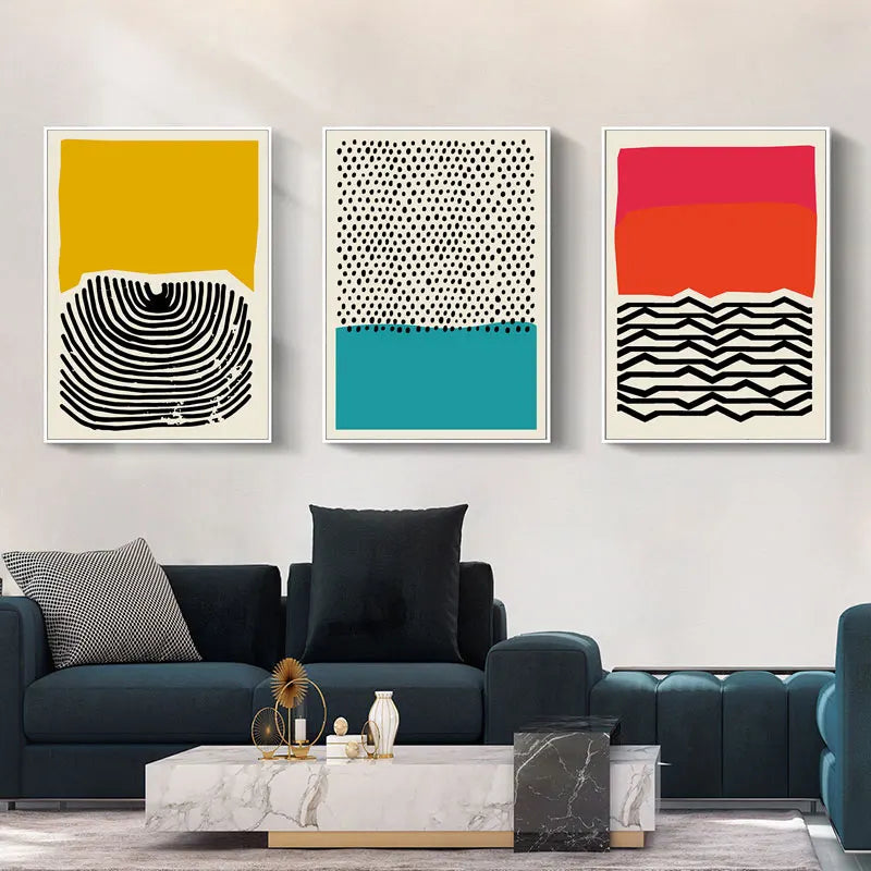 Wall Art Canvas Painting Home Decoration Modern Multicolored