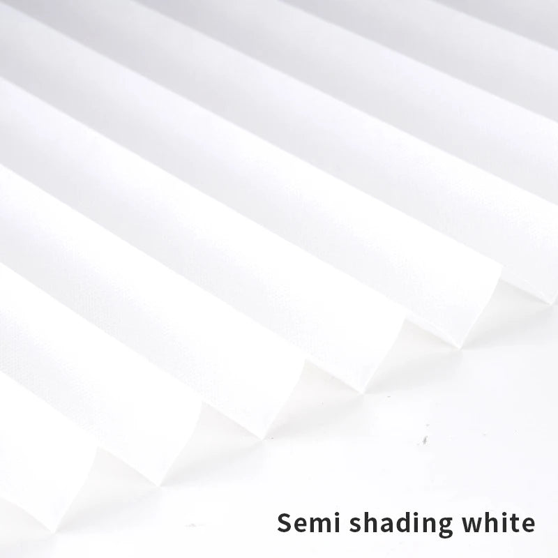 Self-adhesive Bathroom Shower Curtain Pleated Roller Blinds