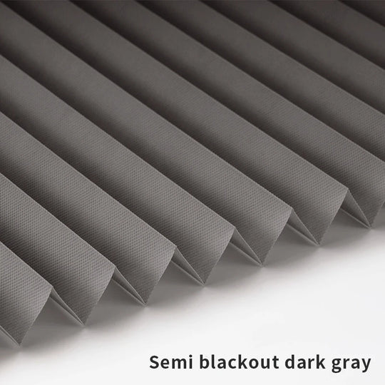 Self-adhesive Bathroom Shower Curtain Pleated Roller Blinds