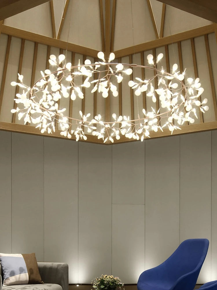 Nordic Chandelier Modern Luxury Living Room