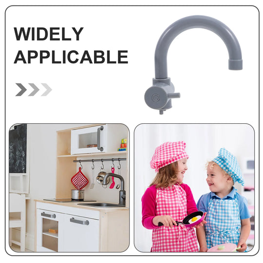 2Pcs Fun Game Faucet Kitchen Sink Toy Accessories