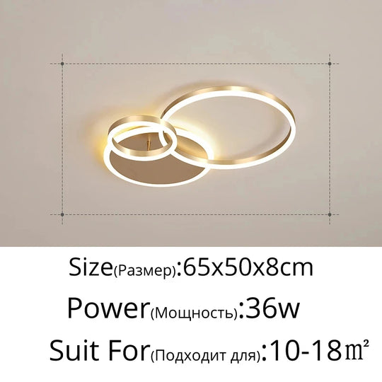 LED Indoor Ceiling Chandelier For Living Room