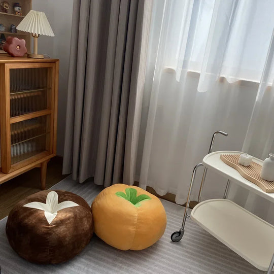 Thickened Cushion with Tomato-Shaped Pillow Vegetable