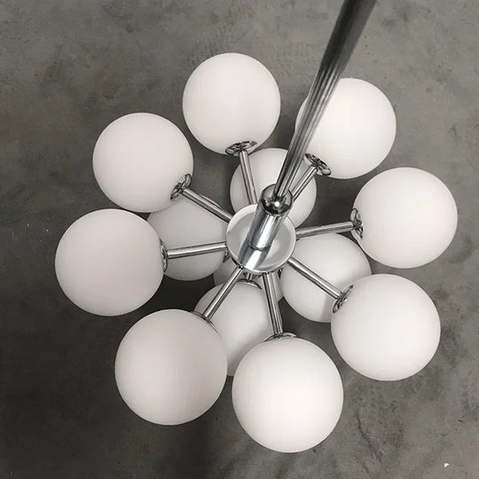 Modern Glass Chandelier Lighting for Living Room