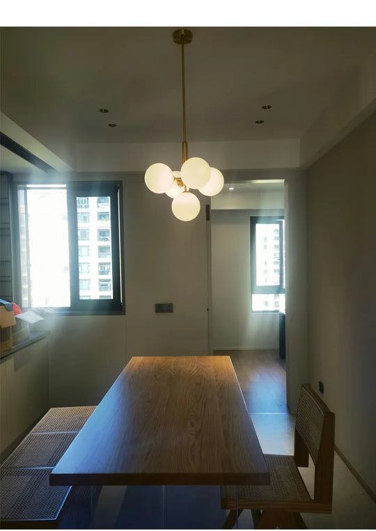 Modern Glass Chandelier Lighting for Living Room
