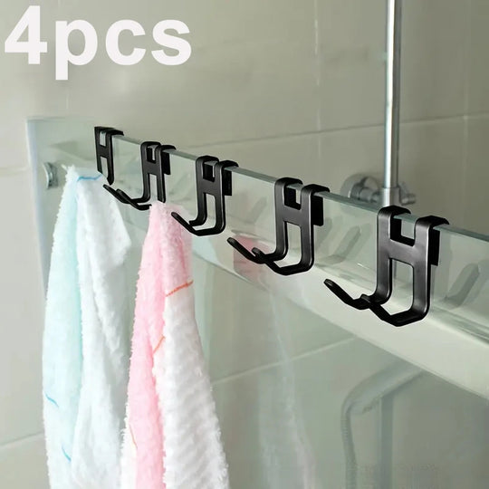 Kitchen Cabinet Door Back Hook Hanging Rack Clothes