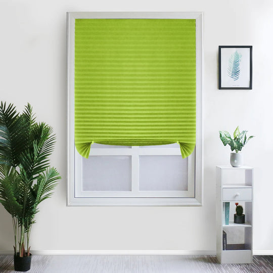 Blind for Window Self Adhesive Pleated Blinds Cordless