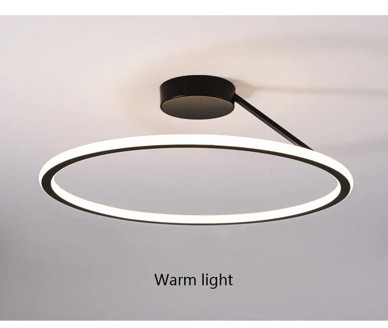 Modern Simple Circle Led Chandelier for Home