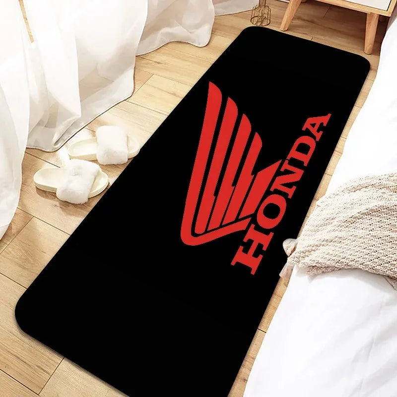 HONDA Motorcycle Carpet Garage Mat Racing Cool Moto Display Motorcycle Display Mat Anti-slip Home Decoration Living Room Rug