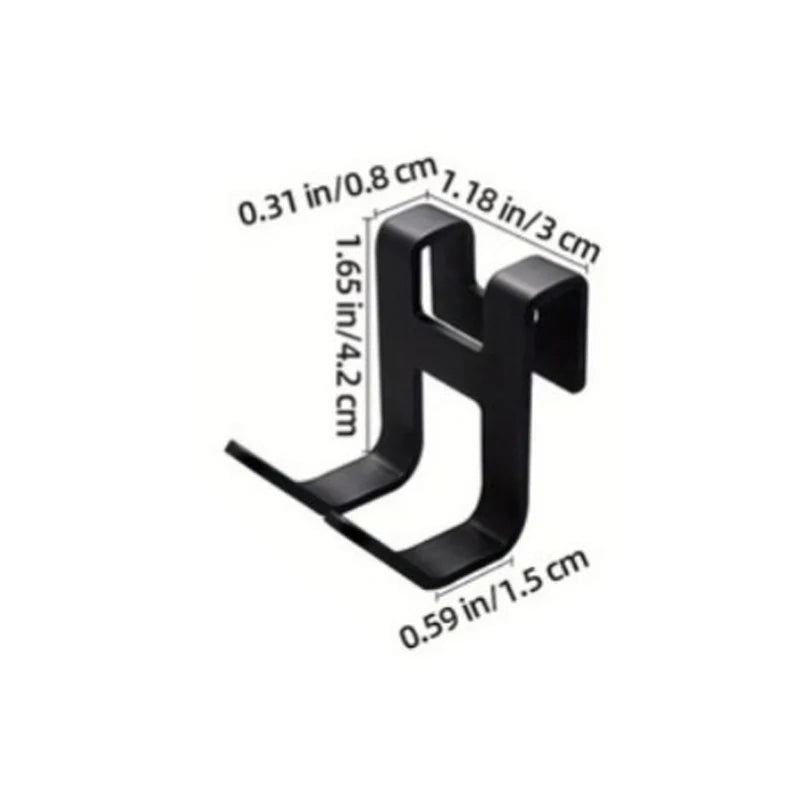 Kitchen Cabinet Door Back Hook Hanging Rack Clothes