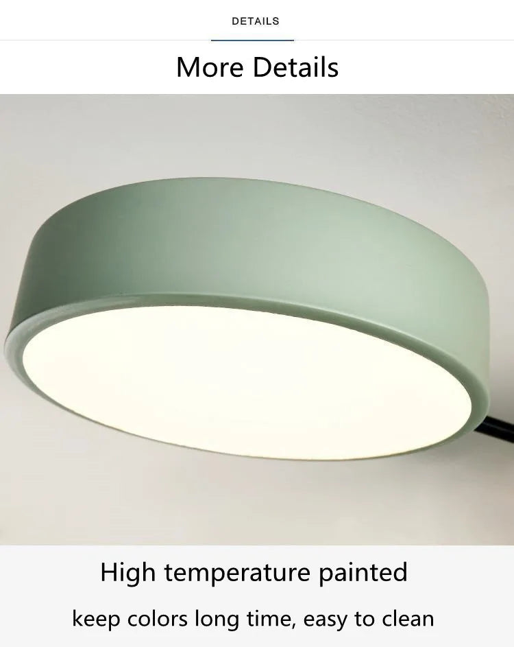 Modern Living Room Ceiling Chandelier Light Three Colors