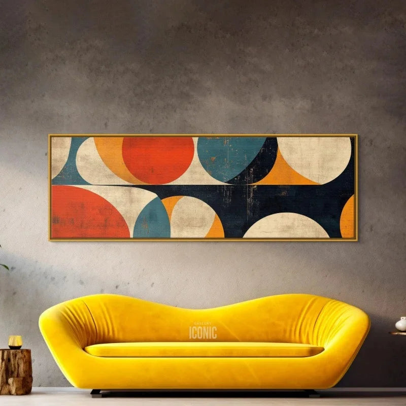 Wide Panoramic Wall Art for Living Room Canvas