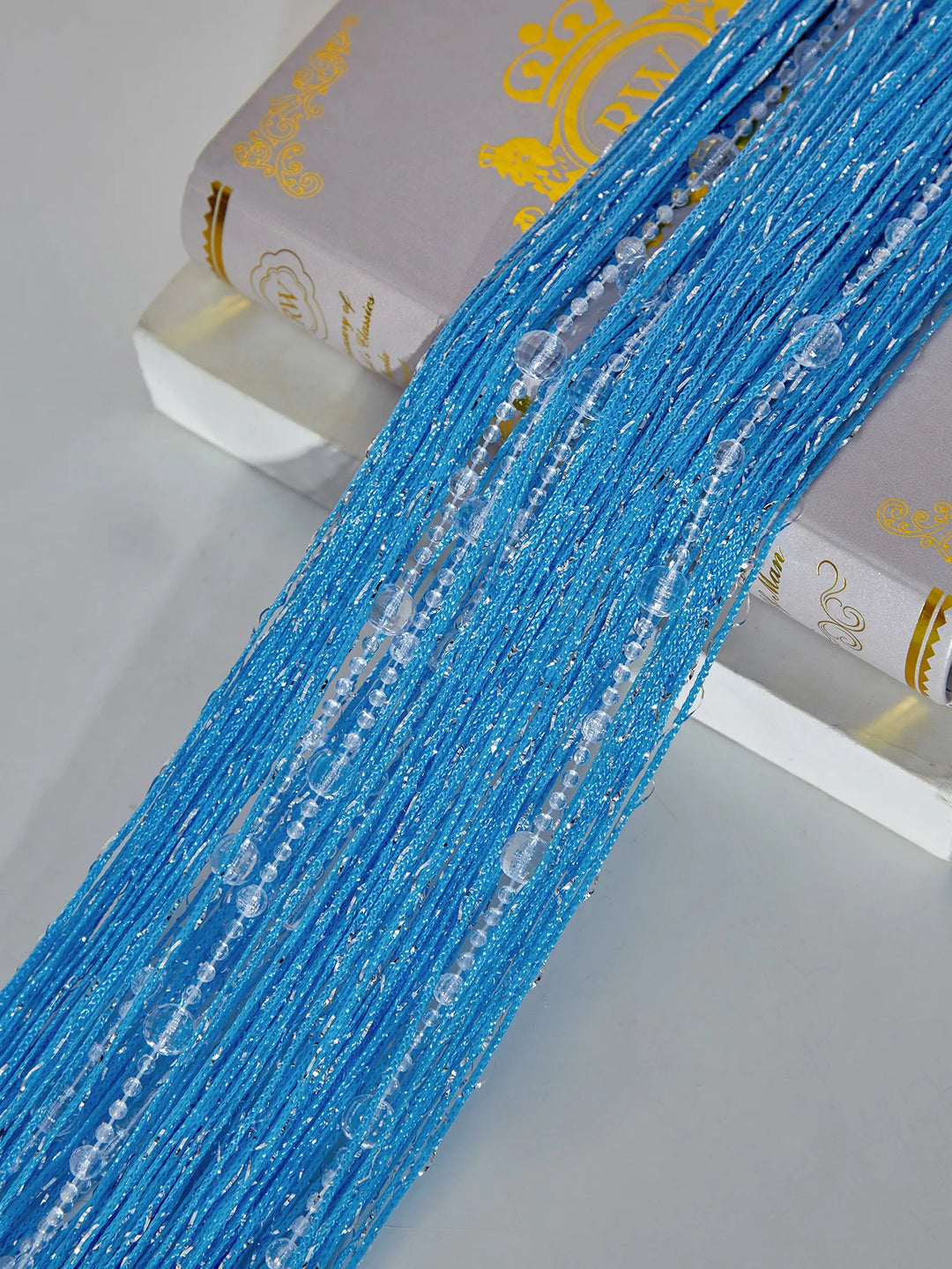 String curtain 1X2 M Tassel fringe door Curtain for white salon and sheer wedding decoration