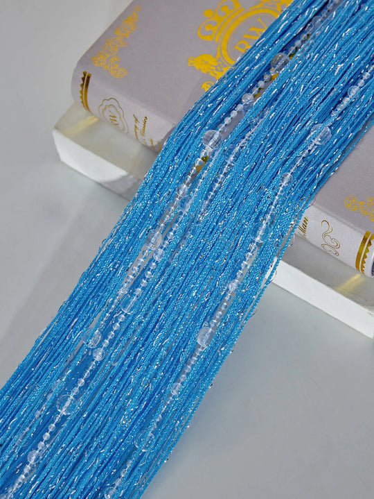 String curtain 1X2 M Tassel fringe door Curtain for white salon and sheer wedding decoration
