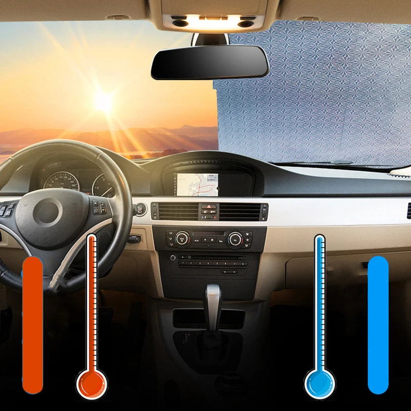 Universal Roller Blinds Sunshade Blackout Curtain