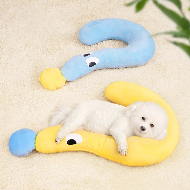 Winter Pet Little Pillow U-Shaped Neck Protector Deep Sleep for Puppy Kitten Pillow Dogs Cats Headrest Sleep Pillow Pet Supplies
