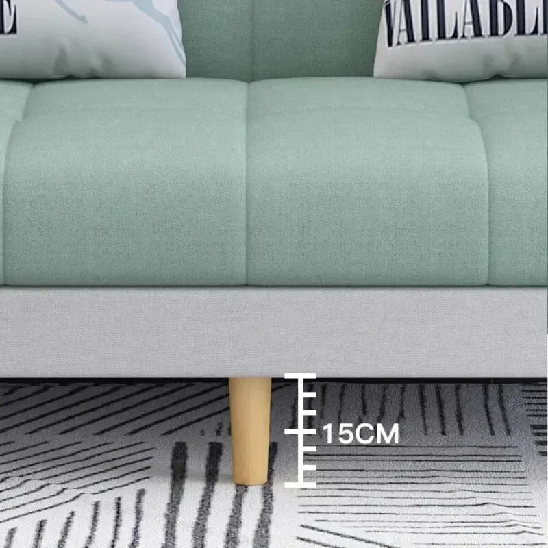 Stable Small Unit Sofa Bed, Three Person Sofa