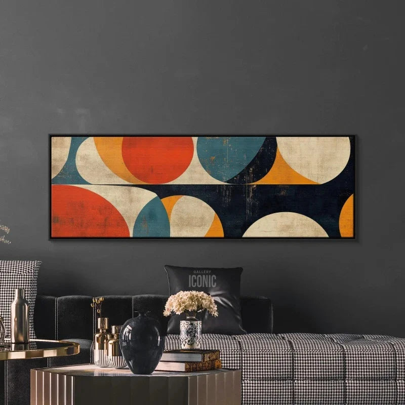 Wide Panoramic Wall Art for Living Room Canvas