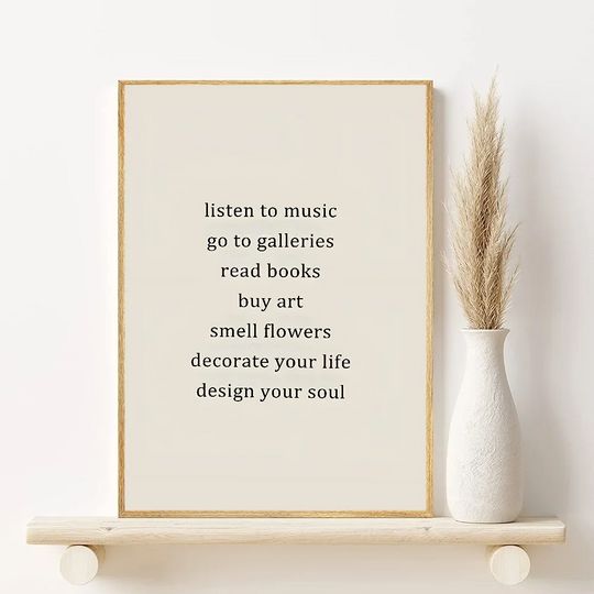 Abstract Bohemian Wall Art Poster Aesthetic Canvas Painting Posters