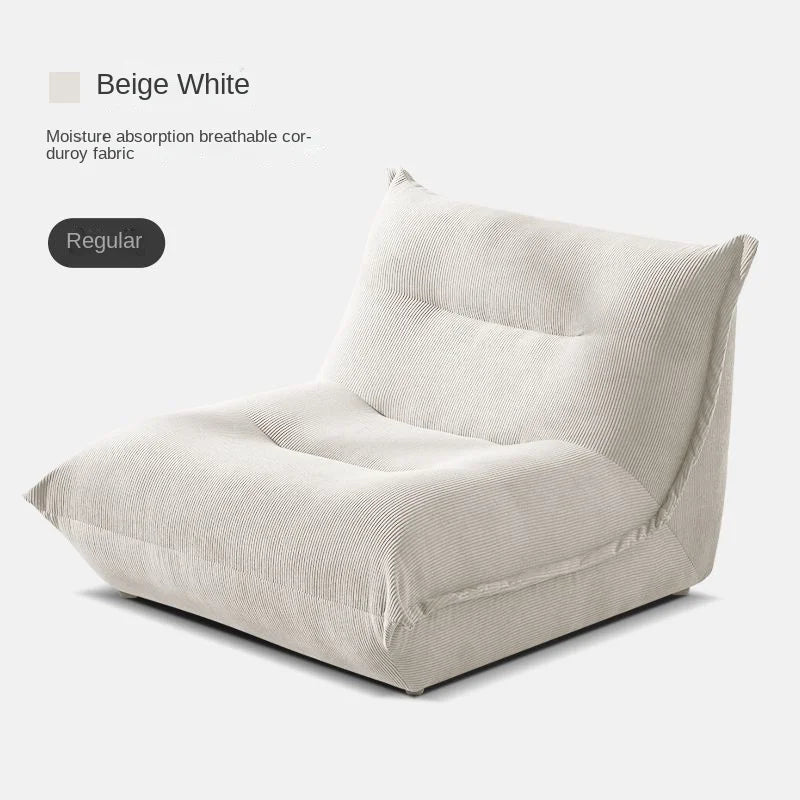 MOMO Lazy Sofa Can Lie Down And Sleep Small Room Balcony Leisure Lounger Internet Celebrity Dumplings Bedroom Single Small Sofa