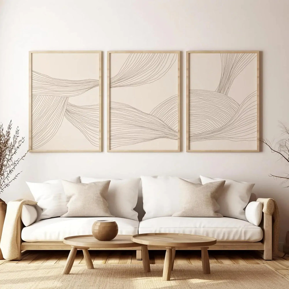 3 Pcs/Set Modern Abstract Wall Arts