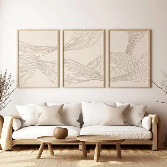 3 Pcs/Set Modern Abstract Wall Arts