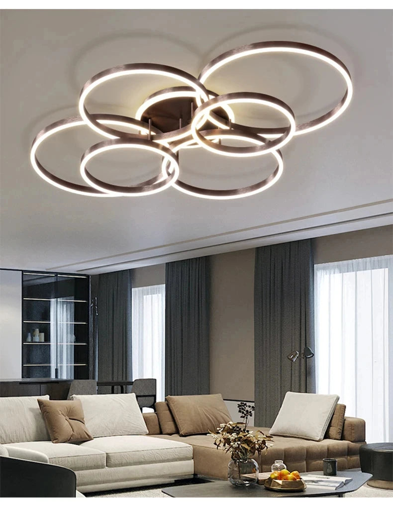 LED Indoor Ceiling Chandelier For Living Room