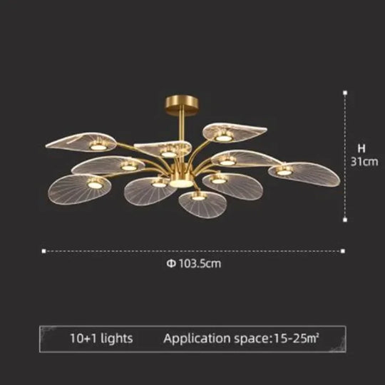 Living Room Ceiling Chandelier Modern Interior Decoration
