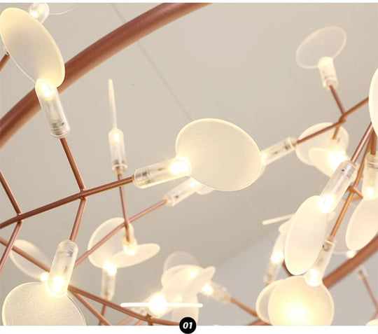 Nordic Chandelier Modern Luxury Living Room