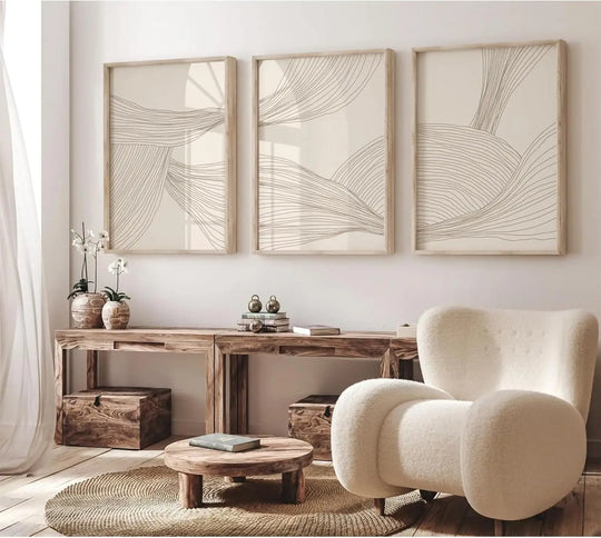 3 Pcs/Set Modern Abstract Wall Arts