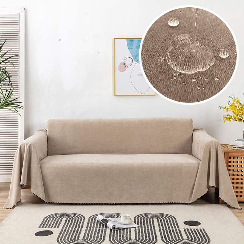 Waterproof Sofa Towel Solid Colour High Quality Sofa Cover
