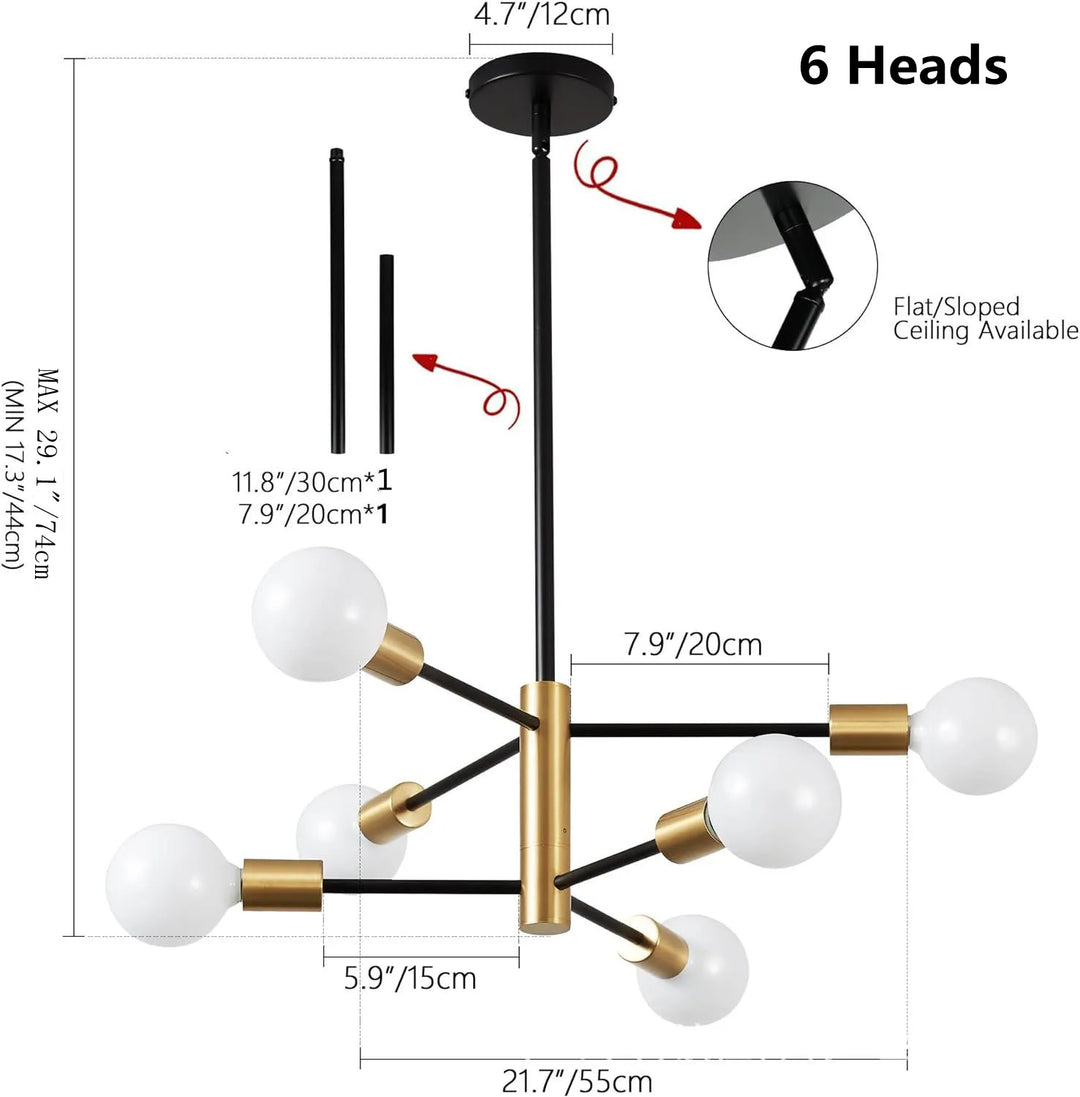 Household Living Room Chandelier Light