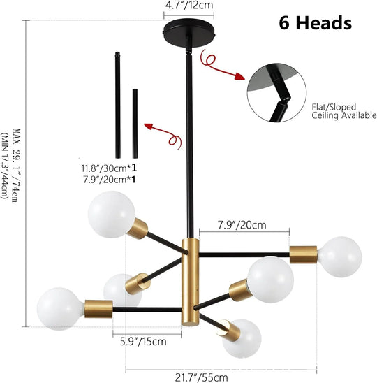 Household Living Room Chandelier Light