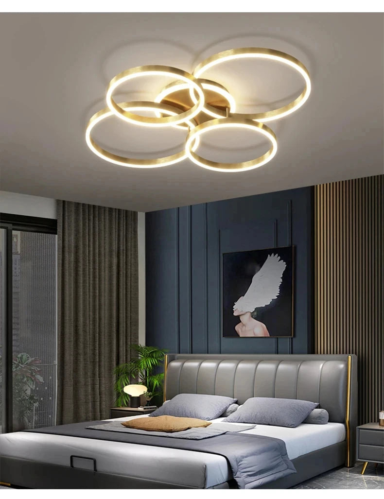 LED Indoor Ceiling Chandelier For Living Room